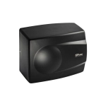 Сушилка для рук GFmark 6911 черный 1500W из нержавеющей стали, Сушилки для рук, фены, , Санакс