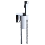 Смеситель c гигиеническим душем встраиваемый RUSH Thira TR3635-99White, белый, Коллекция Thira, , RUSH