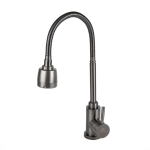 Смеситель для кухни Wasser Zimmer ZM-7728-2Q-750 графит с гибким изливом, SUS304, Смесители Wasser Zimmer, , Wasser Zimmer