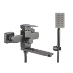 Смеситель для ванны Fmark с лейкой FS8104Q, Коллекция FS81, , SAVOL