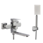 Смеситель для ванны Fmark с лейкой FS8104, Коллекция FS81, , SAVOL