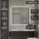 Зеркало Charm Light LED 800x600 DS242 с сенсором , Зеркала Desert LED, РОССИЯ, Agava