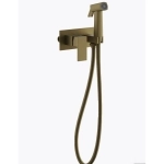 Смеситель с гигиеническим душем BELZ B55808-5 золото, Серия B805 с гигиеническим душем, , BELZ