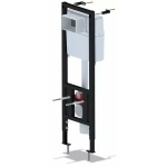 Комплект Инсталляция АНИ Пласт WC1010A 1300х400х225 мм  + Клавиша Ани Пласт WP1210, хром, Комплекты с механическими панелями, , АНИ Пласт