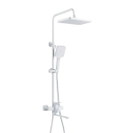 Душевая система Shevanik S6136C белый (4)