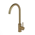 Смеситель для кухни Wasser Zimmer ZM-7761-2K-747 матовое золото SUS304 (12)