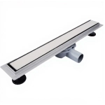 Желоб водоотводящий 700х70 мм TIM BAD557002 с поворотным фланцем 360°C, комбинированный затвор (1/4)