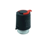 Сервопривод для теплого пола M30x1.5 нормально закрытый 230v/2м TIM M335NC.BK черный (мин.1/60)