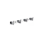 Планка с 4-мя крючками для ванной комнаты Shevanik SG5741 хром (30)