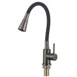 Смеситель для кухни Savol S-3002QM-01 графит (5)