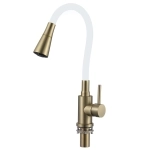Смеситель для кухни Savol S-3002CM-02 матовое золото (5)
