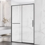 Душевая дверь Vincea Slim Soft VDS-1SS120CLGM, 1200, вороненая сталь, стекло прозрачное