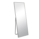 Зеркало интерьерное Мансарда 16062-Zm1, 1600x600 мм, настенно-напольное, в корпусе из алюминия, черный