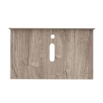 Столешница под раковину керамогранитная 80х50 см Watersense Eva W00297 дуб кашмир