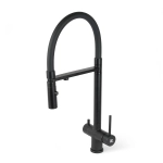 Смеситель для кухни DQ DA1462505 Black с подключением к фильтру питьевой воды, черный (10)