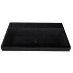 Раковина Слим 60 Черный мрамор 50186002 595х446х150 мм