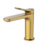 Смеситель для раковины BELZ B10786-5 брашированное золото (10)