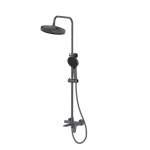 Душевая стойка BELZ B24786-3 с изливом, оружейная сталь (10)