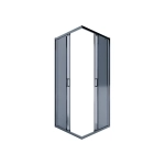 Душевое ограждение ALEX BAITLER AB1490B4 (900x900x2000) тонированное стекло