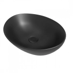 Раковина накладная Watersense Amelia 40 W00066 410х335х145 мм черная матовая