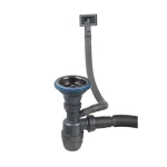 Сифон для мойки G.lauf GP-MLS01MG, 3 1/2, графит