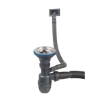 Сифон для мойки G.lauf GP-MLS01, 3 1/2, сатин