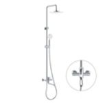 Душевая стойка со смесителем Wasser Zimmer ZM-7781-18 хром, изливом