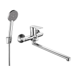 Смеситель для ванны GROSS AQUA Scandi 7250545C-35F с длинным изливом