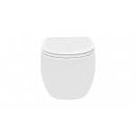Унитаз подвесной безободковый торнадо Watersense Amelia Vortex W01873 48х35,5х36 см микролифт