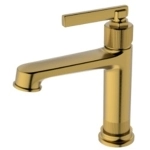 Смеситель для раковины Haiba HB10797-5 браш. золото.