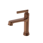 Смеситель для раковины Haiba HB10797-2 браш. роз.золото