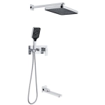Встроенная душевая система Fmark FS8750-3A хром (6)