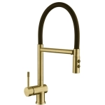 Смеситель для кухни Fmark FS0252C матовое золото, черный (6)