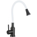 Смеситель для кухни Fmark FS8299H-02 черный, белый (6)