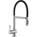 Смеситель для кухни Fmark FS0252L сатин, черный (6)