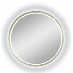 Зеркало D800 Тиор золотой LED ЗЛП5187 с бесконтактным сенсором